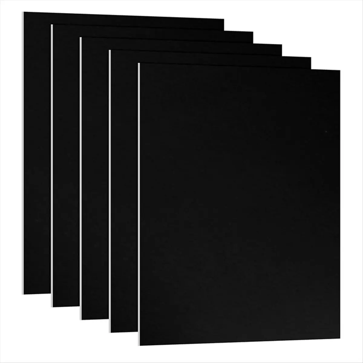 Rectangular Anodized Aluminum Sheet with Anti-Scratch Smooth Finish - 7x5x1/32in (0.8mm Thick) Laser Engraving Blanks Set Pack, Art Materials for DIY Art Design & Household Appliance Parts/Accessories
