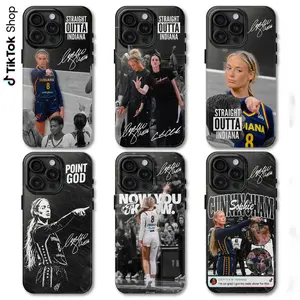 Sophie Cunningham Protects Caitlin Clark Phone Case For Iphone 17 16 15 14 13 12 11 SE 8 7 Pro Max, Samsung Galaxy S25 S24 S23 S22 Ultra, suitable for both men and women, Perfect Gift for Women Men, A gift for Basketball fan