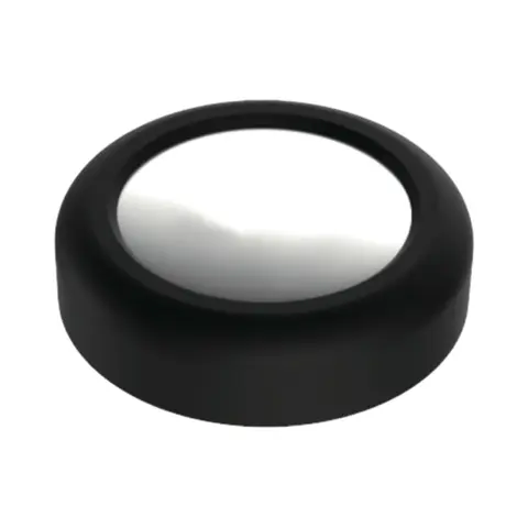 Lion Latch AirTag Holder - adhesive backing with Black Finish