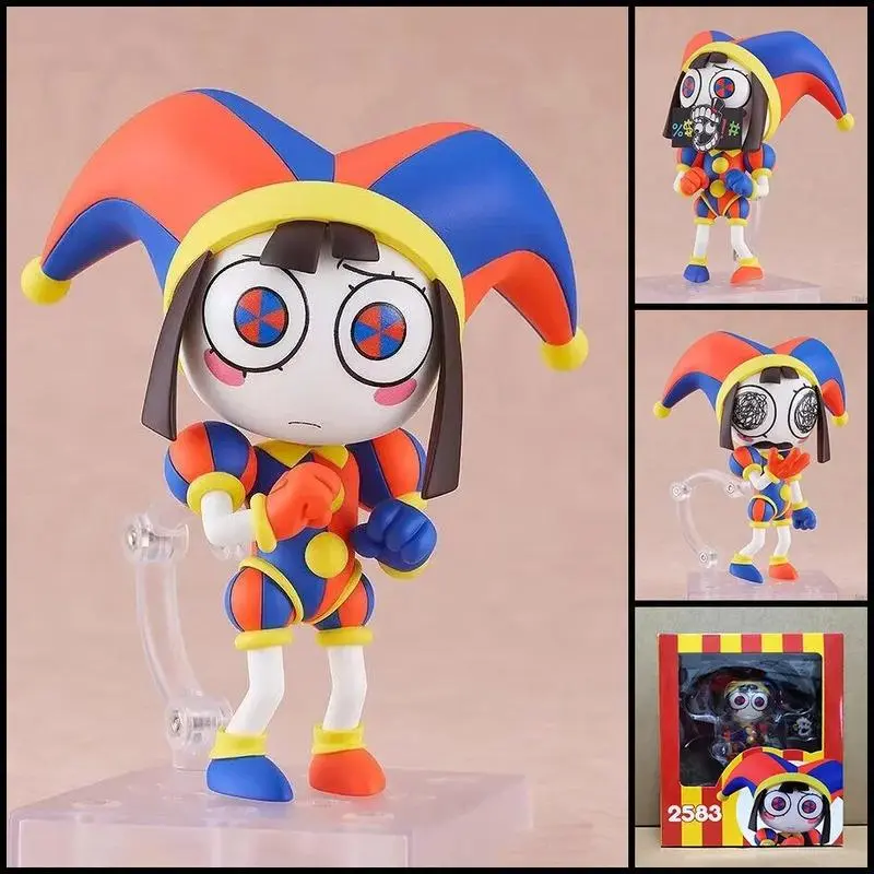 The Amazing Digital Circus Nendoroid 2771/2583 Pomni Jax Action Figure Pvc Model Statue Toy Collection Ornament Fan Gift