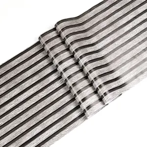 Self-Adhesive PVC Wall Panel Roll, Dark Wood Grain Pattern, Easy Peel & Stick, Smoke-Proof, Modern Decorative Wall Board for Living Room