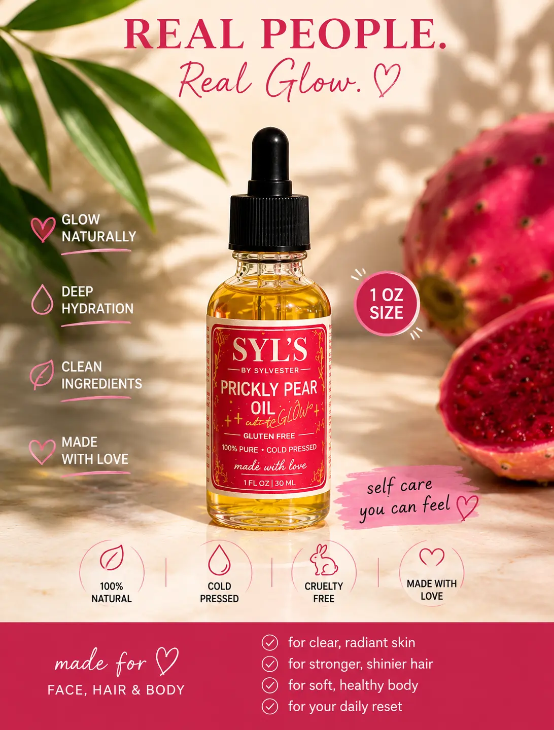 Syl’s Prickly Pear Face/Hair/Body Oil