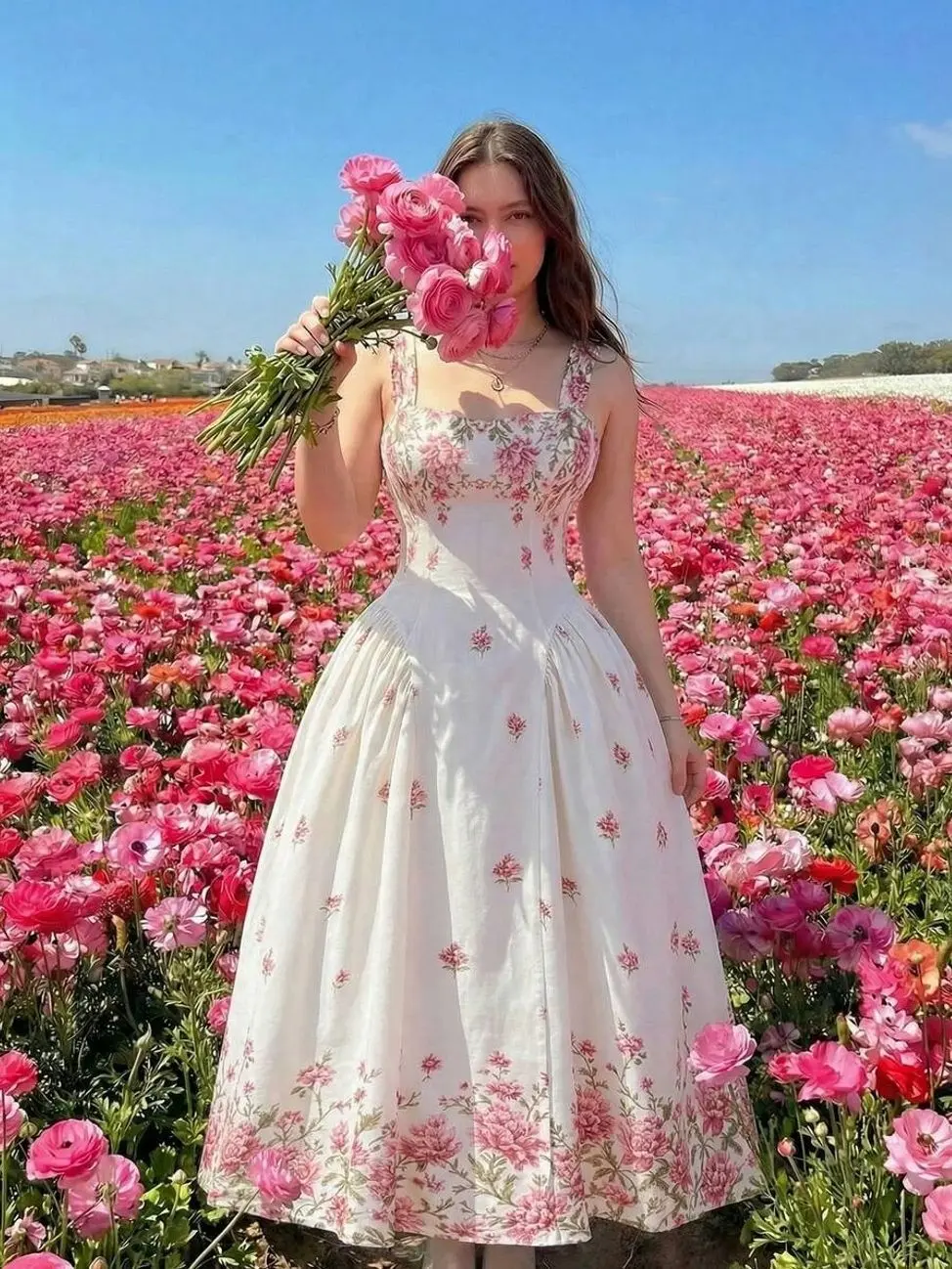 Valentine Plus Size Casual Vintage Palace Style Flare Long Dress,Graduation Dress,Corset Dress