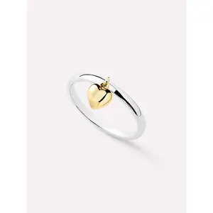 Heart Ring - Leia Two Tone