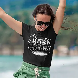 Born to Fly Premium Unisex Tshirt