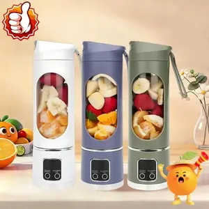 Digital Multimode Juicer Blender - Smart LED Display, Diet-Friendly，Leak Proof Design for Smoothies Liquid Diet, Shakes & Baby Food，Best Compact Blender for Home & Travel, Lemon Juicer