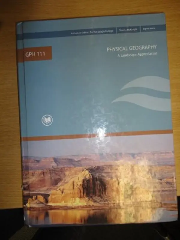 USED-Physical Geography : A Landscape Appreciation 9th Edition (GPH 111) Rio Salado College by McKnight / Hess (Hardcover)