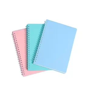 3 Pack A5 Moleskine Color Coil Notebooks, Matte Finish, 120 Pages Per Notebook, Ideal for School & Office Supplies, Perfect Gift, Spiral Notebook Journal