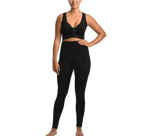 INSTANT FIGURE Compression Hi-Waist Leggings 1WPL028 – Seamless Pull-On Leggings, High-Waist Support, 4-Way Stretch Nylon Spandex, Versatile Everyday Wear, Made in USA