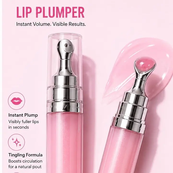 INTENSE Lip Plumper x Baby Pink Gloss