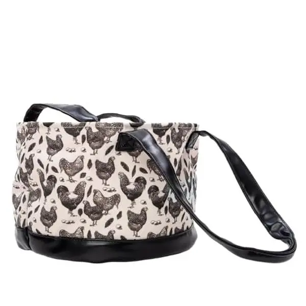 Fluffy Layers by RentACoop Egg Collecting Bag - Vintage Flock