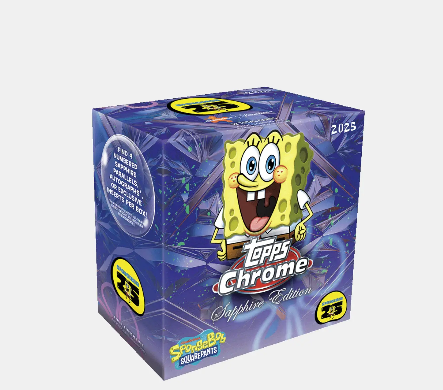 Topps Chrome SpongeBob - Sapphire Edition