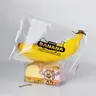 MHM Hawaiian Roll & Big Banana Squishy Gift Set, Slow Rising Food-Themed Sensory Fidget Toy, Soft Foam Kawaii Gift