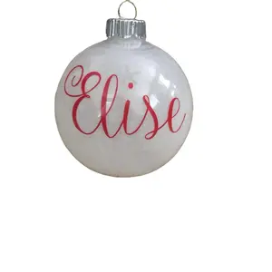 Fancy Name Ornament. Script Name Ornament. personalized Name Ornament Tree Decor Decoration