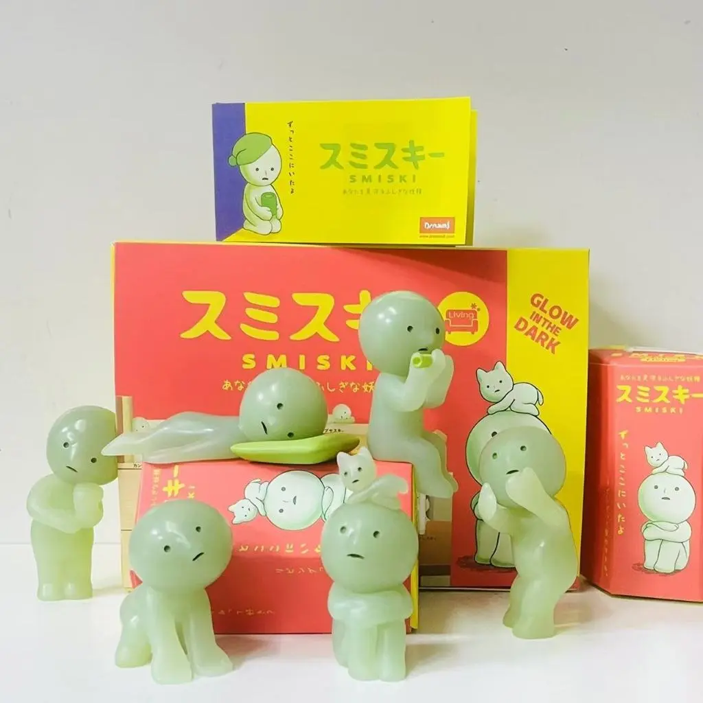 Smiski Glow Figures – Cute Mini Character Series with Mystery Designs | Random 1pc or Full Box | Gift for Toy Collectors