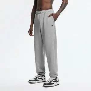 ANTA Knit Track Pants Casual Fit Longline Soft