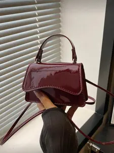 Fashion Plain Minimalist Mini Handbag, Women's Underarm Crossbody Bag, Crossbody Purses, Fashionable Shoulder Bag, Ideal for Shopping, Daily Use, Young Women, Students, Office