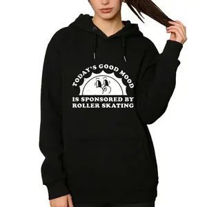 Roller Skating Gift Hoodie – Long Sleeve Graphic I Love Roller Skating for Skaters