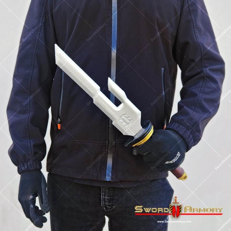 Munetoshi 18" Foam Dagger Inverted Spear Anime q Cosplay Toji Game Heaven Replica Costume Ken Prop