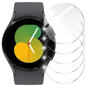 9H Tempered Glass for Samsung Galaxy Watch 7/6/5/4 40/44mm Classic 43/47mm Pro Screen Protector Anti-scratch Film Accessories