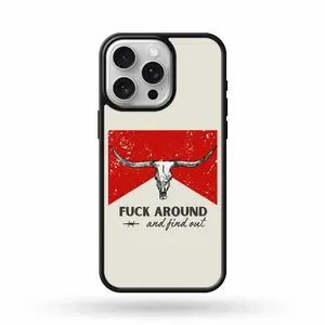 Punchy Western FAFO Phone Case, Fit for iPhone 17 16 15 14 13 12, Samsung Galaxy