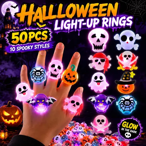 LED Flashing Ring Charm Strap for Smartphones & Cell Phones - Soft Band, Comfy Fit, Safe Flashing Light, 1-Click Glow, No-Setup Single Charm, Easy Party Favor Gift, Mobile Phone Accessory