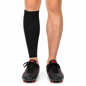 Calf Compression Sleeves for Soccer - Lightweight, Slip-Resistant Shin Guard Sleeves for Youth & Adults