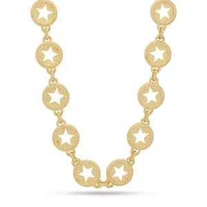 20mm Circled Star Chain