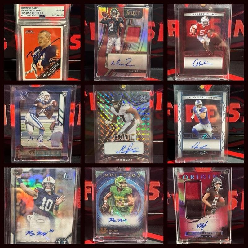Clearly Football 648 Autograph Pack with One Card Per Pack