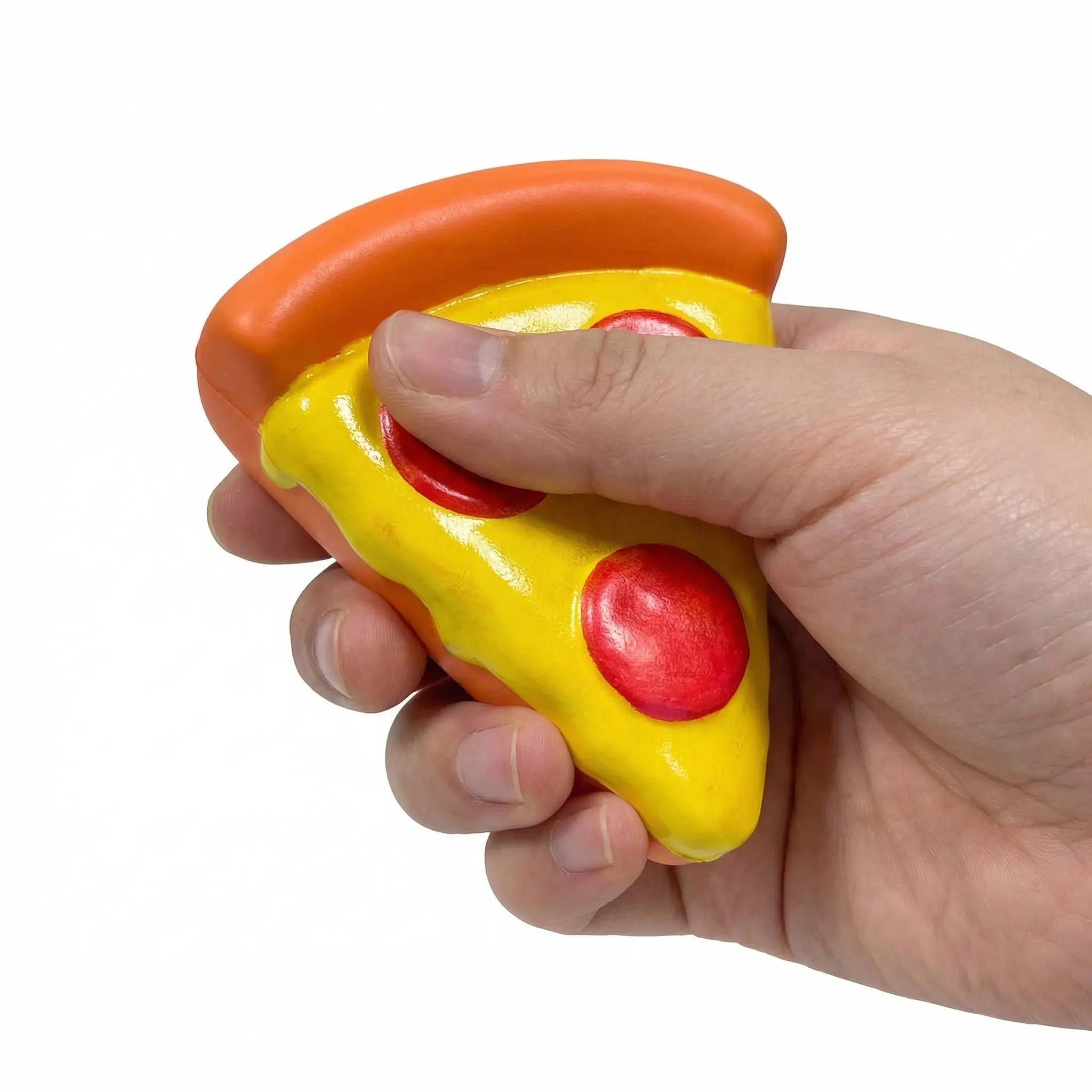 NeeDoh Non-Food Stress Relief Toy Squeeze Fun Two Styles Pizza Cake Mini Gift Box Sensory Plaything Ideal for Relaxing Moments