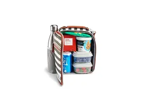 Medport 7222FFADT2717 Fit & Fresh Stripe Thayer Bag, Olive - Medium