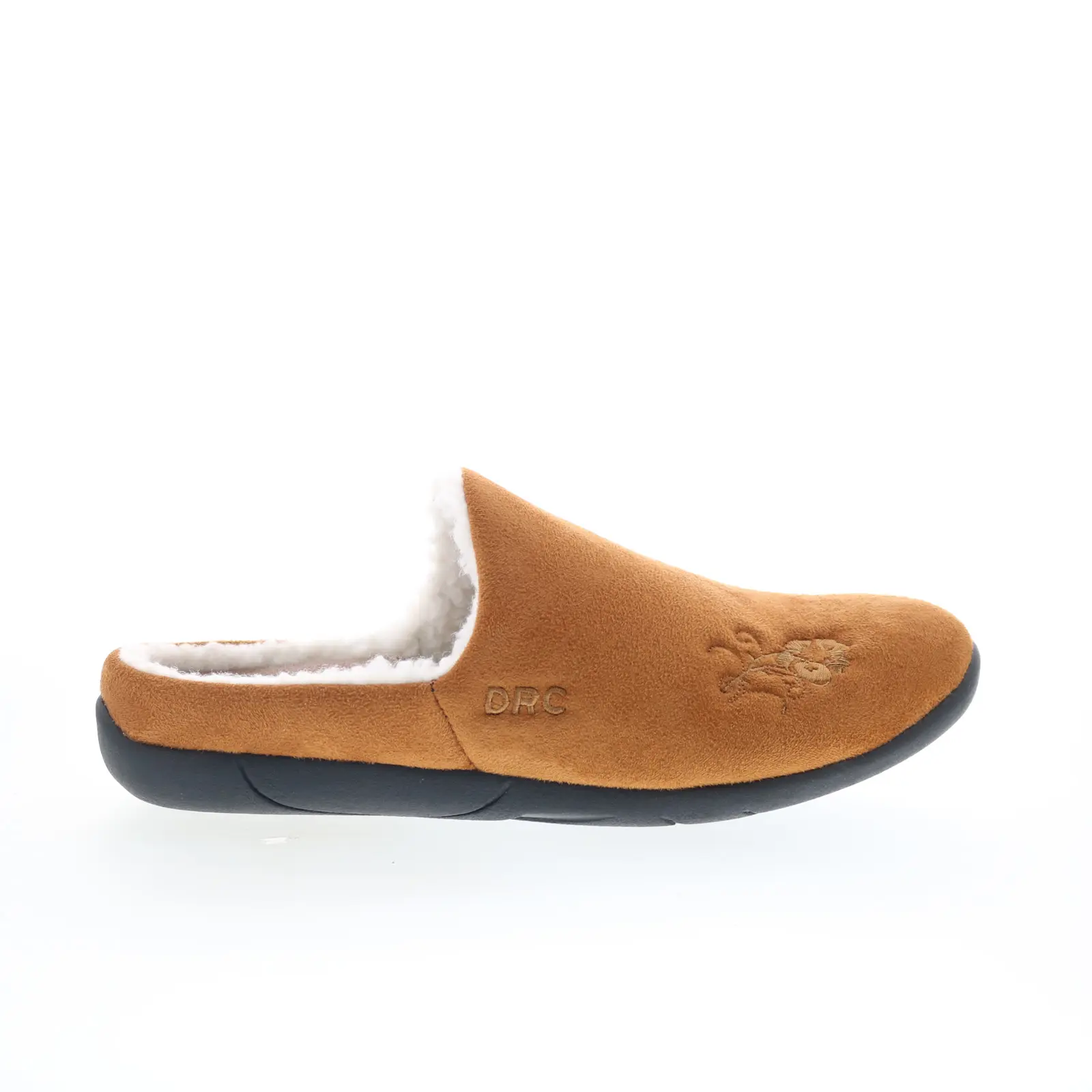 Dr. Comfort Cozy Camel 1130 Womens Brown Wide Synthetic Clogs Slippers Shoes