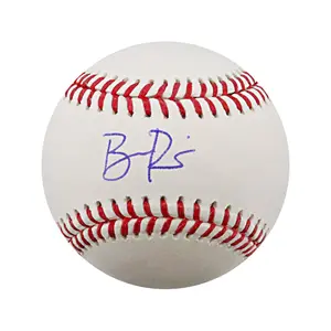 Ben Rice New York Yankees Autographed Signed MLB Baseball (CX Auth)