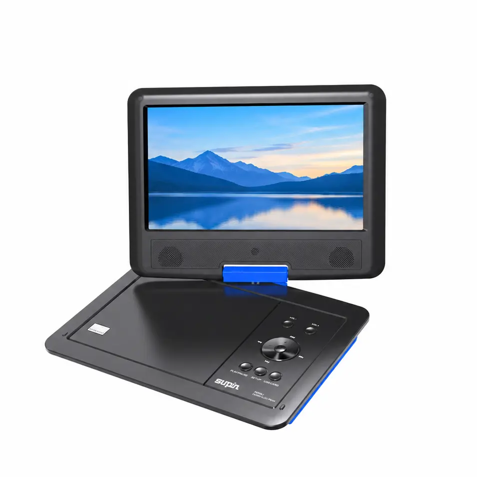 SUNPIN Portable DVD Player - 11.5in, 9.5in HD Screen, for Car Travel Use techvibes Audio Cd