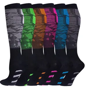 6pc Medical grade compression stockings for women men varicose veins relief swelling reduction diabetic socks circulation boost doctor recommended trending health product must have Color Pattern