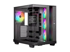 be quiet! Light Base 500 LX Black Light Base 500 LX Black Black ABS / Steel / Tempered Glass ATX / M-ATX / Mini-ATX case