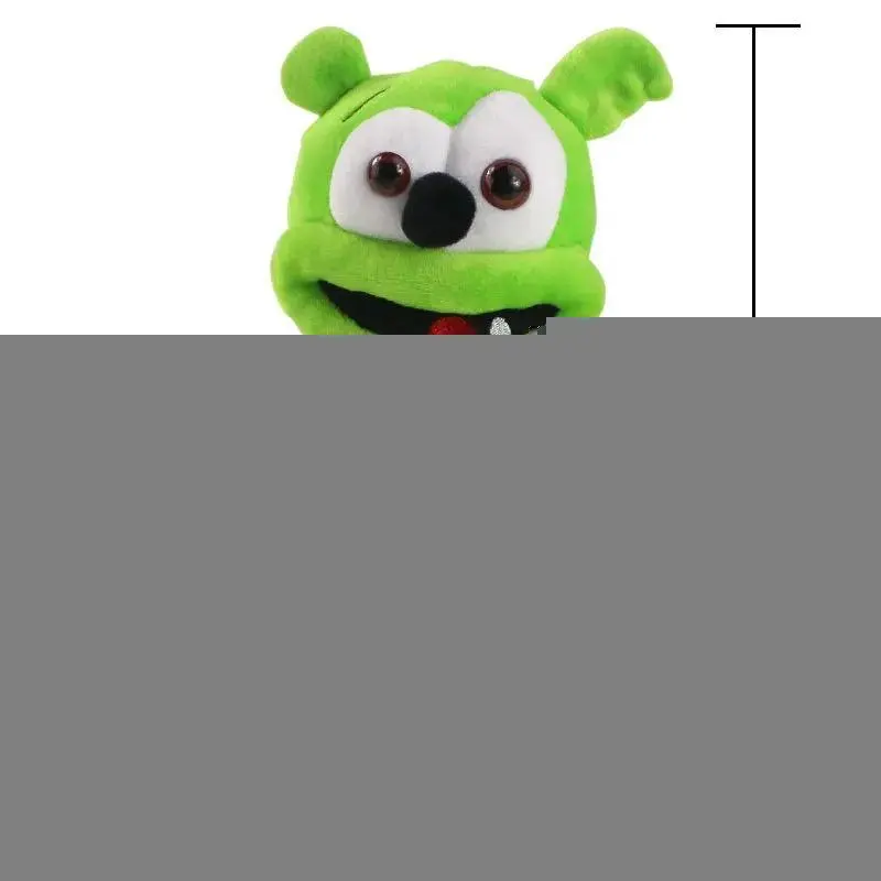 30cm /Singing Gummy Plush Toys With Music Voice Gummy Bear Stuffed Dolls Peluche Sounding Bear Plushie Toys Baby Toys for Kids