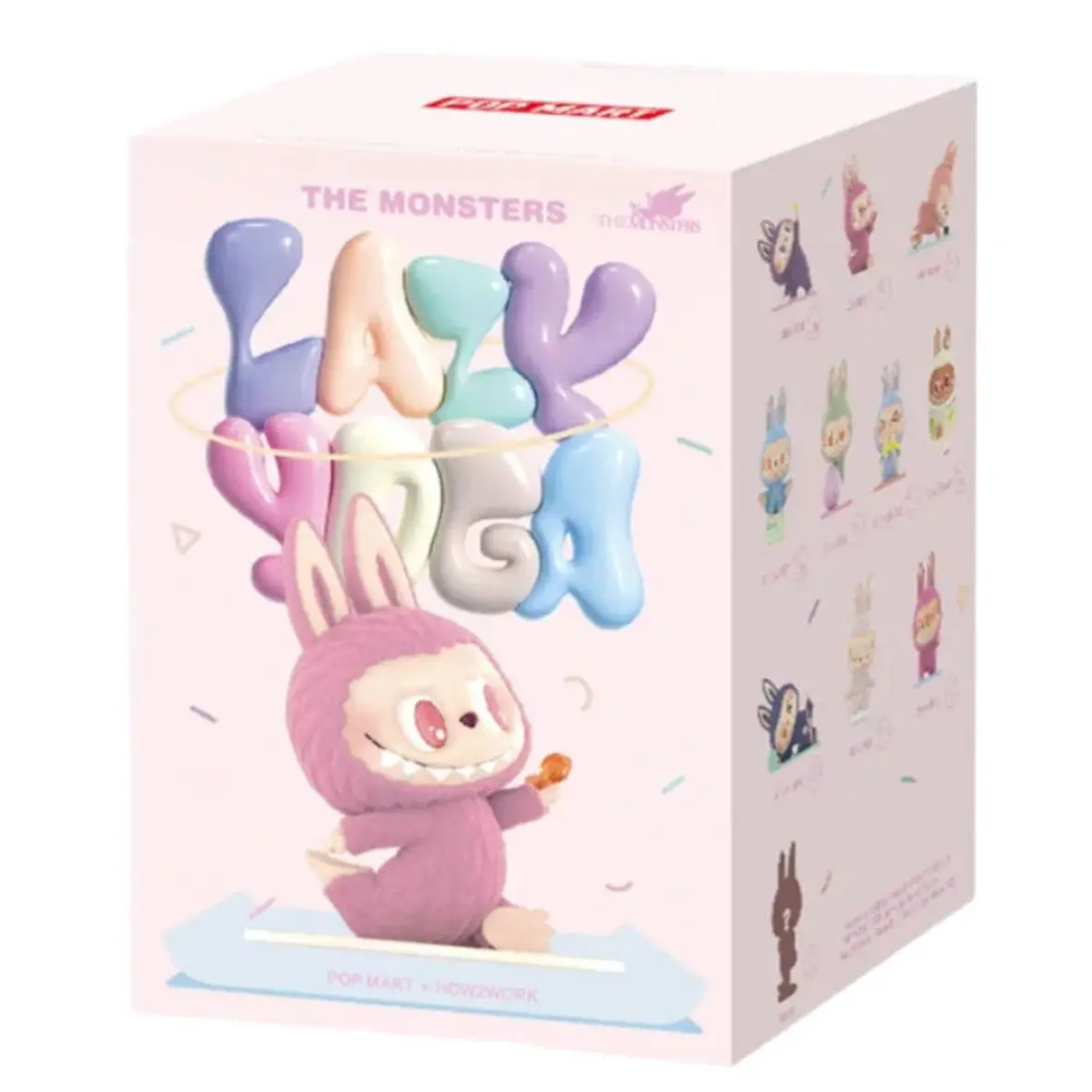 Pop Mart The Monsters Lazy Yoga Series Figure - 1 Blind Box, 100% authentic