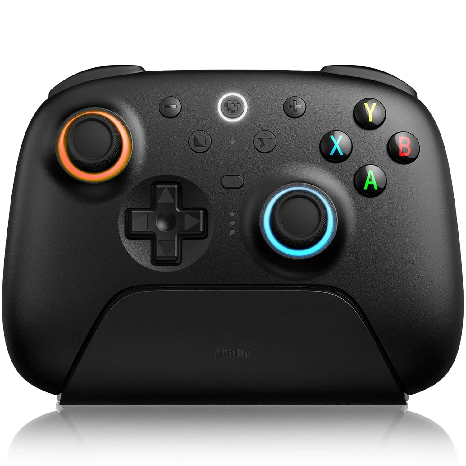 2  Controller,  Gamepad for PC Android Steam Deck with TMR Joysticks, Switchable Hall Effect/Tactile Triggers, RGB Fire Ring, PC Steam Gamer