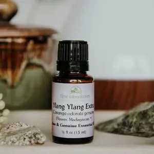 Ylang Ylang Extra (Cananga odorata genuina) Imported from Madagascar Aromatherapy Essential Oil 1/2 oz