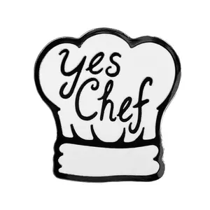 Yes Chef Hard Enamel Pin