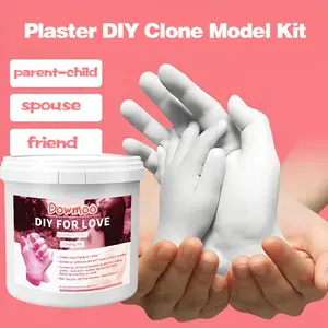 Dowmoo Handmade Casting Kit for Couples - Exclusive Commemorative Decoration Set for Capturing Sweet Memories