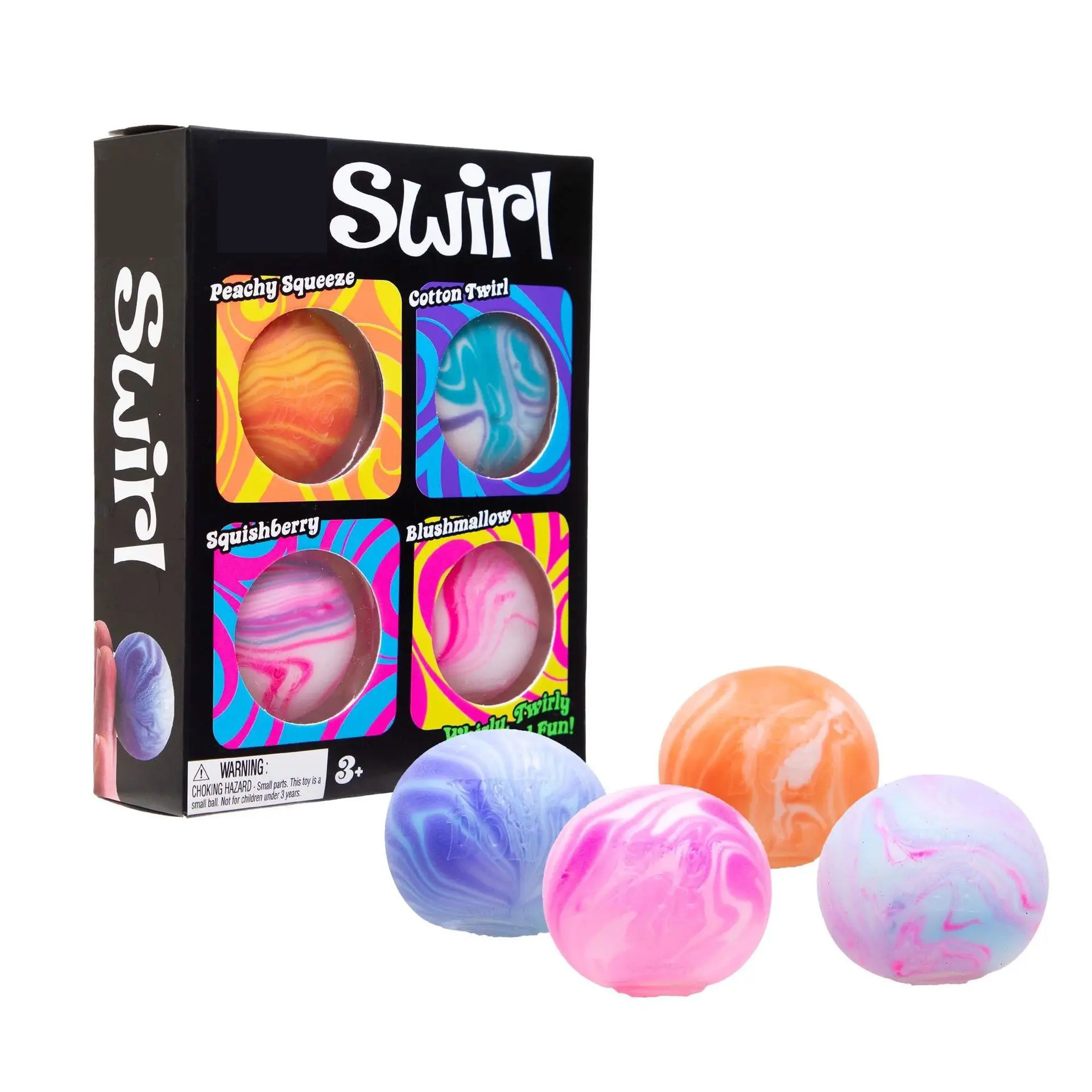 Slow Rise Squishy Ball Hand Strengthener - Stress Relief Tool, Sensory Stress Reliever, Gentle Hand Rehab, Super Soft Marshmallow Feel Fidget Toy for Adults, Office Desk Fitness Accessory, Fidget Toys, Anxiety Relief, Quiet