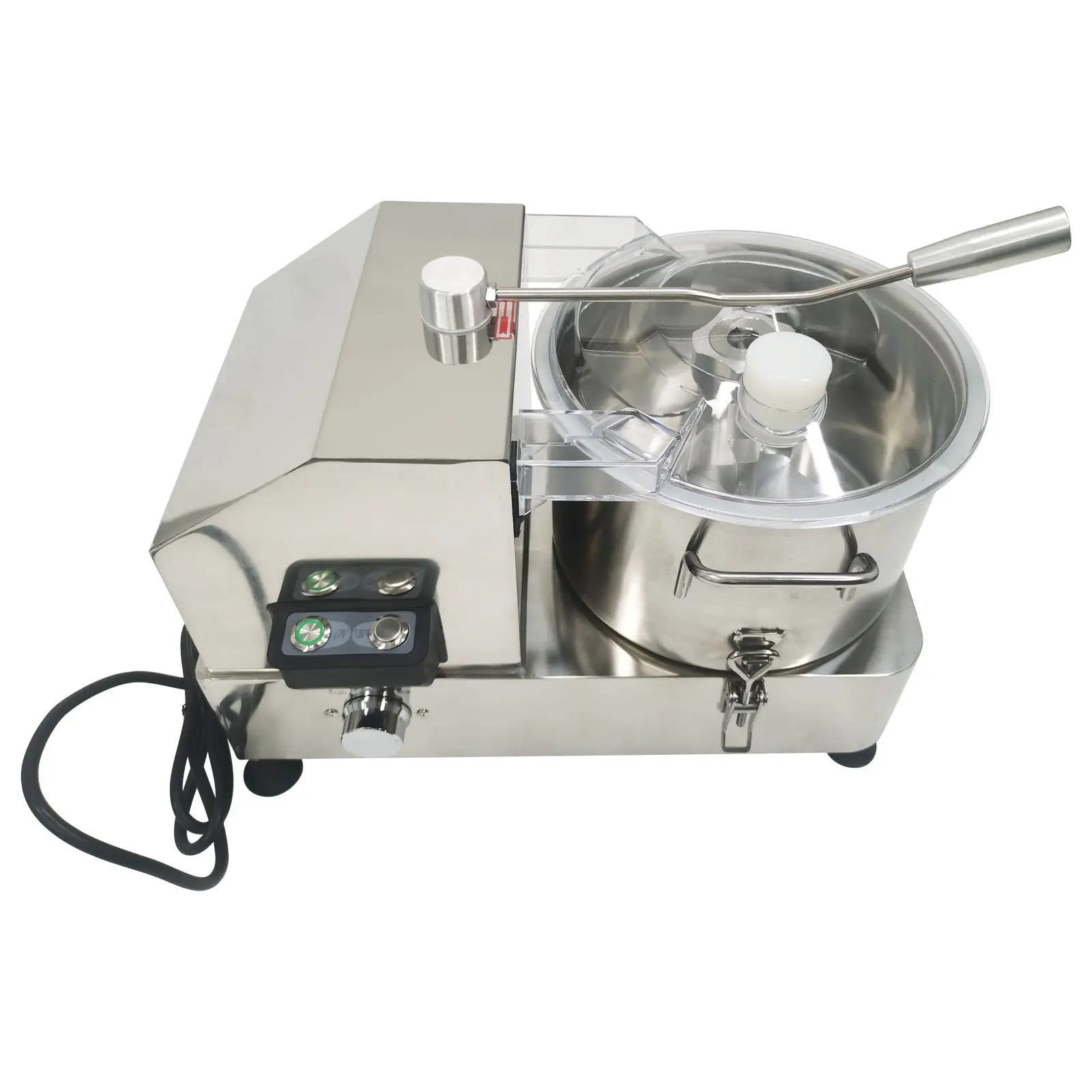 Yokoma 110V 6L Meat and Vegetable Grinder, Compact and Efficient, Perfect for Chopping Meat and Vegetables in Home Kitchen