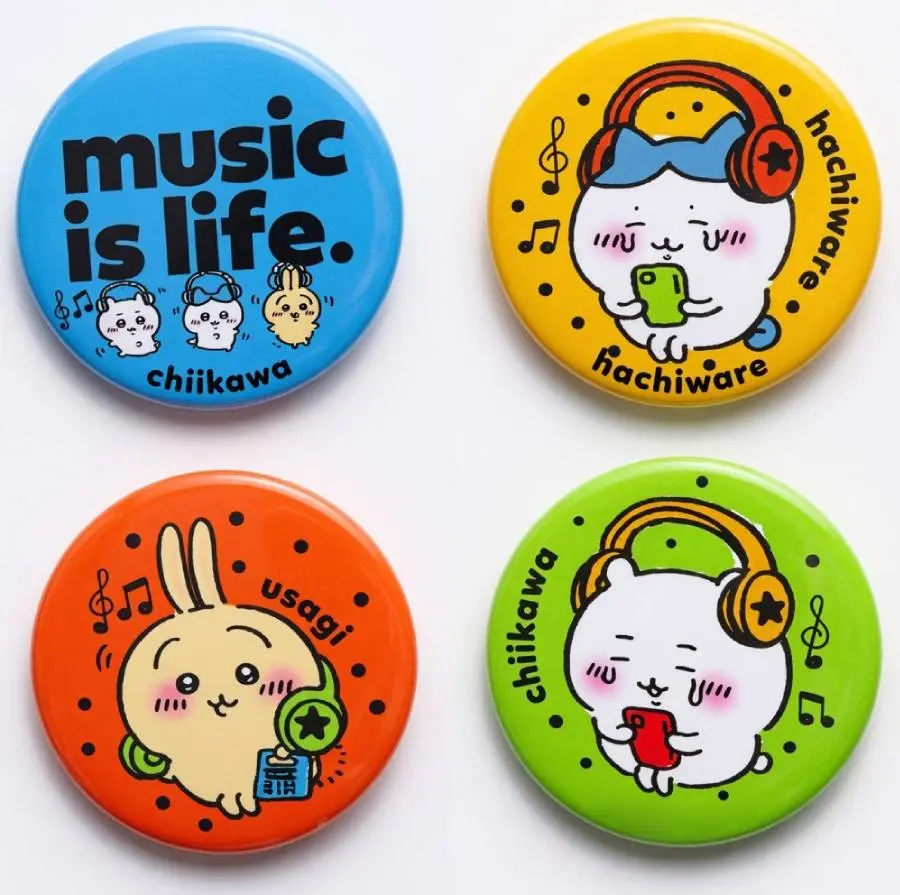 Funny Chii Meme Button Pin, Funny Chii Pin, Cute Anime Pin