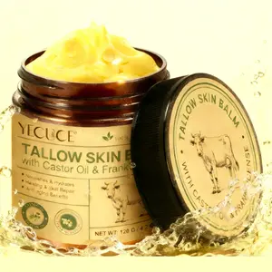 Tallow & Castor & Frankincense Oil Body Cream, Moisturizing Body Cream, Multipurpose Body Care Product for Women & Men, Moisturizing Balm