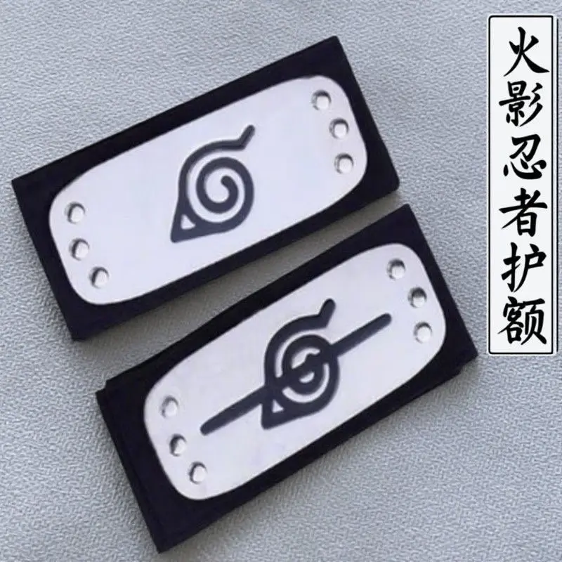 Konoha Headband for Cosplay & Halloween 39 in by 2 in with Unique Symbol Design Perfect for Anime Fans Masks Regular Village Costume