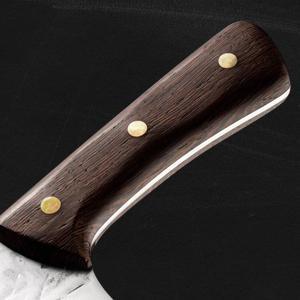 Kitchen Knife Set, Stainless Steel Japanese Damascus Pattern, Chef's Knife with Roll Bag, Professional Butcher Boning Meat Cleaver, High Carbon Steel