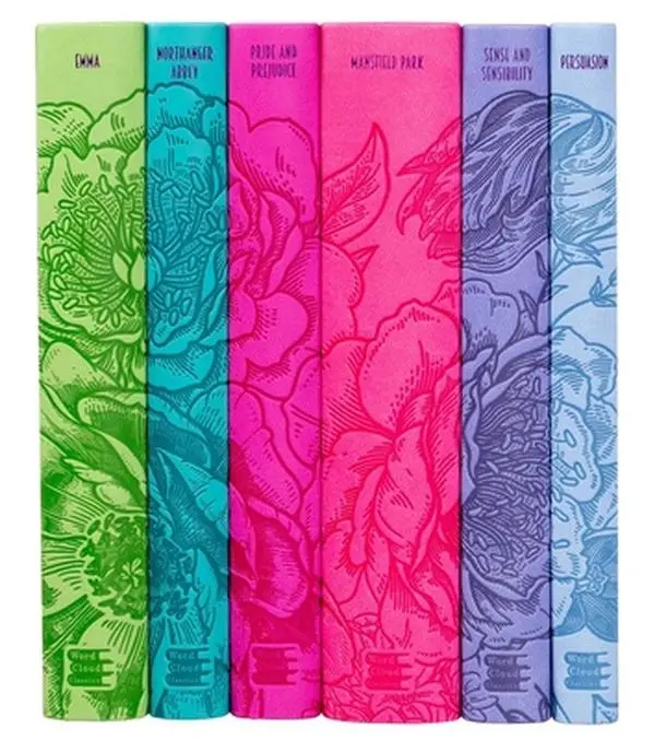 Jane Austen Book Series, Boxed Set, Paperback Books for Literature & Art Enthusiasts, Romance Books Recs
