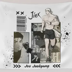 Jinx BL Blanket, Jinx Manhwa Blanket, Jinx Joo Jaekyung Blanket, Blanket Gift